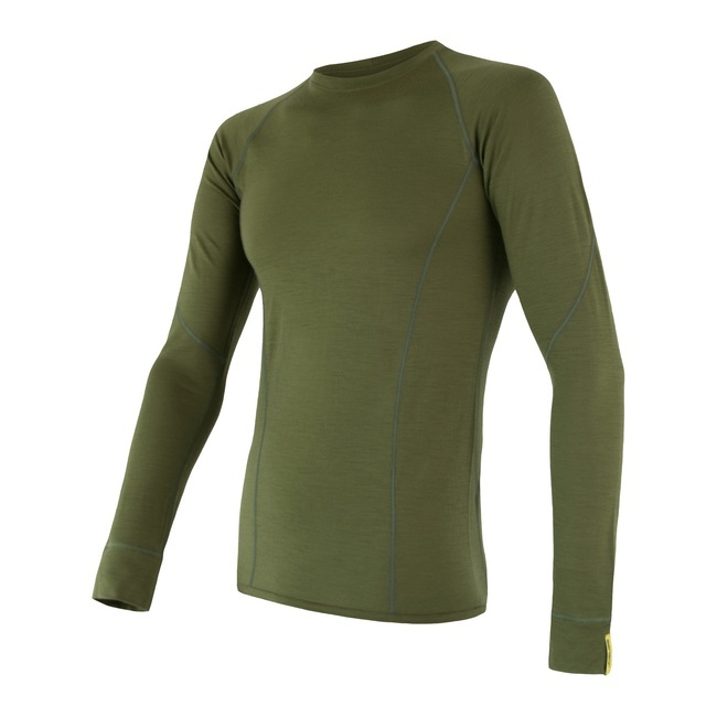Sensor Merino Wool Active Men's T-shirt Long Sleeves