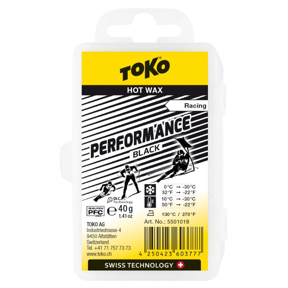Toko Performance Hot Wax black 40g
