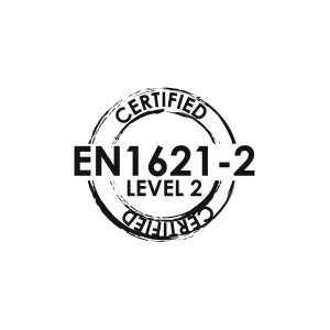 Certified EN 1621-2 Level 2